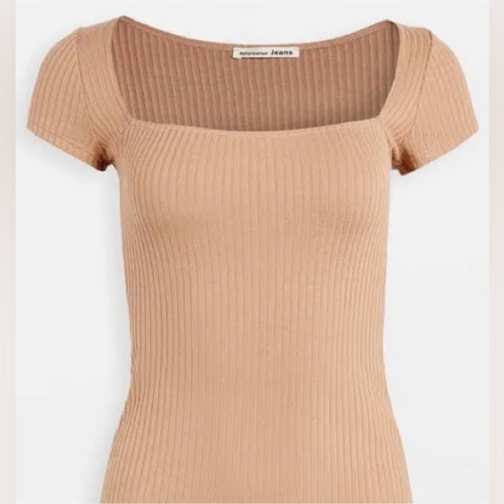 Reformation Bardot top sold out color